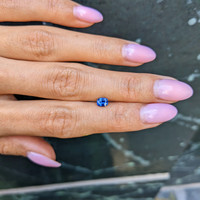 0.50 Ct. Blue Sapphire from Ceylon (Sri Lanka) Life Style