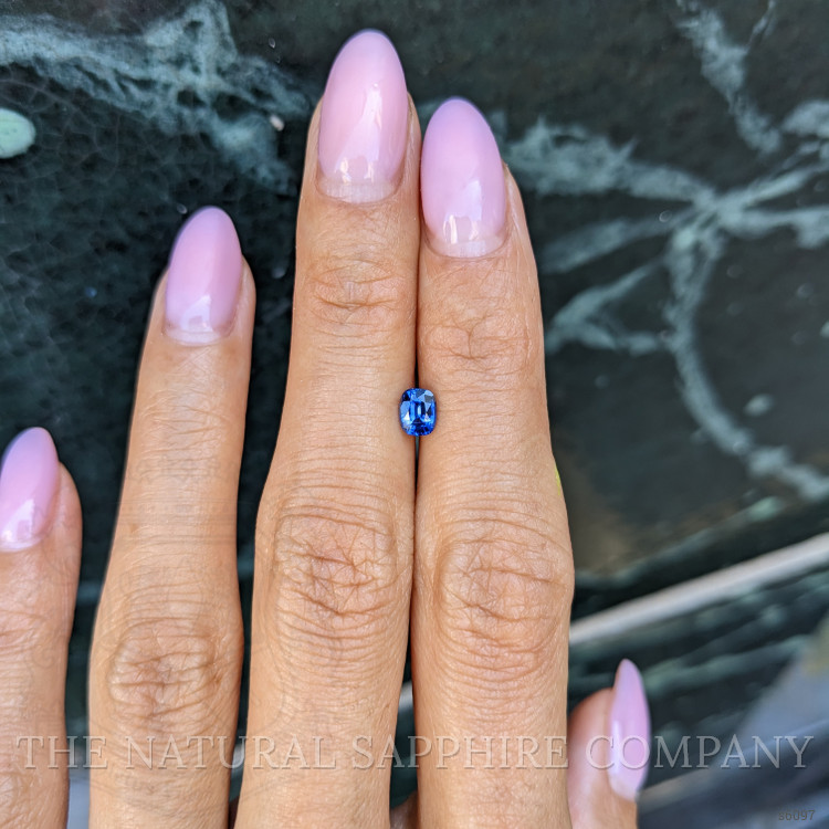 0.50 Ct. Blue Sapphire from Ceylon (Sri Lanka)