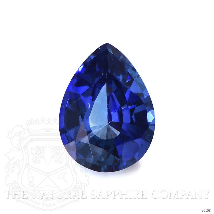 0.57 Ct. Blue Sapphire from Ceylon (Sri Lanka)