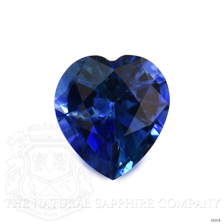 0.58 Ct. Blue Sapphire from Ceylon (Sri Lanka)