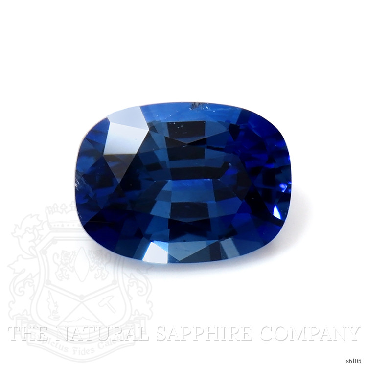 0.58 Ct. Blue Sapphire from Ceylon (Sri Lanka)