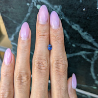 0.60 Ct. Blue Sapphire from Ceylon (Sri Lanka) Life Style