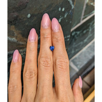 0.95 Ct. Blue Sapphire from Ceylon (Sri Lanka) Life Style