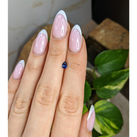 0.40 Ct. Blue Sapphire from Ceylon (Sri Lanka) Life Style