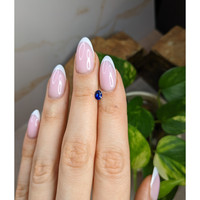 0.41 Ct. Blue Sapphire from Ceylon (Sri Lanka) Life Style