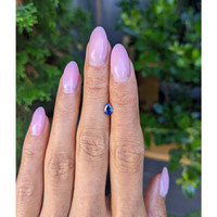 0.43 Ct. Blue Sapphire from Ceylon (Sri Lanka) Life Style