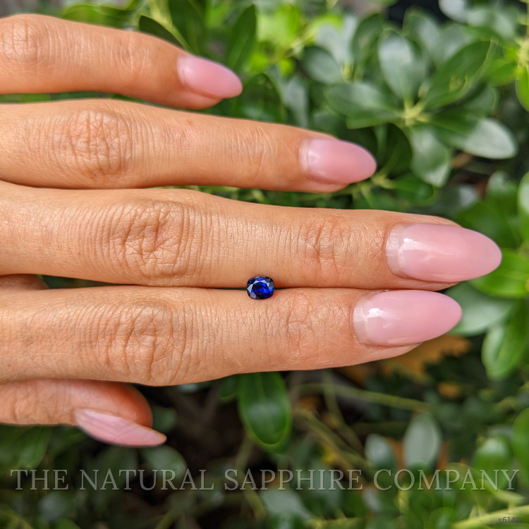 0.47 Ct. Blue Sapphire from Ceylon (Sri Lanka)