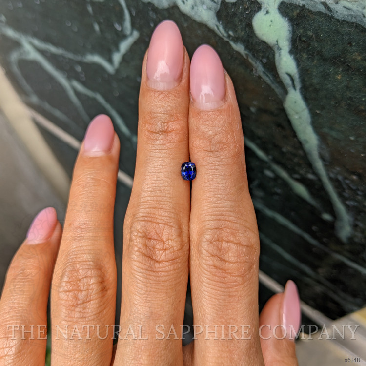 0.47 Ct. Blue Sapphire from Ceylon (Sri Lanka)