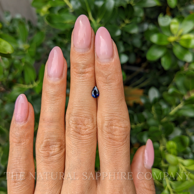 0.48 Ct. Blue Sapphire from Ceylon (Sri Lanka)