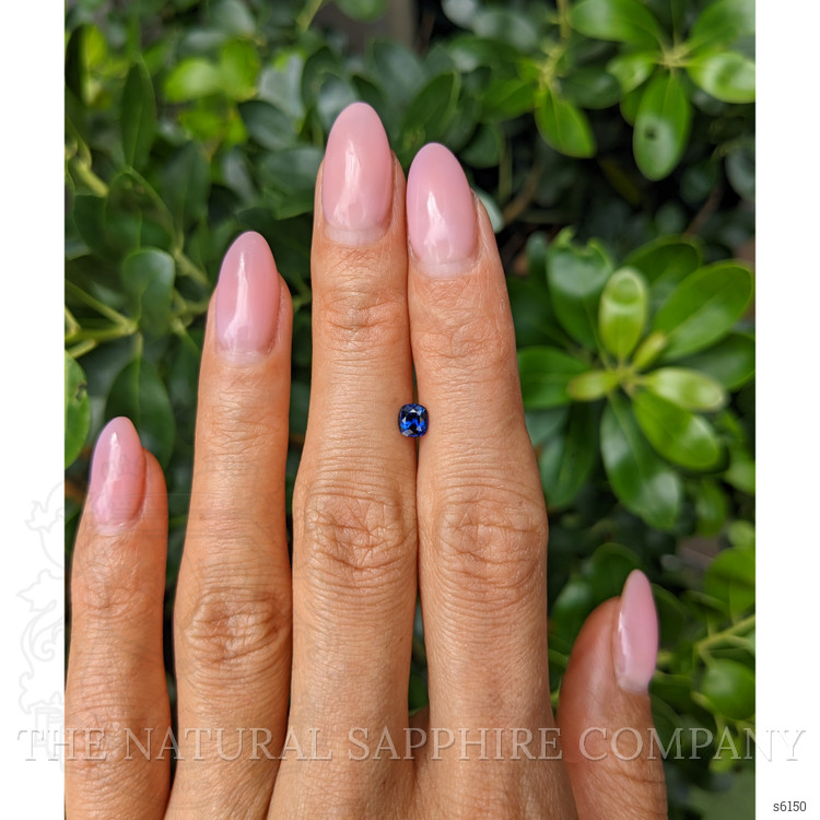 0.48 Ct. Blue Sapphire from Ceylon (Sri Lanka)