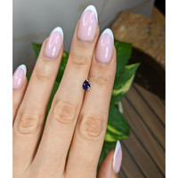 0.49 Ct. Blue Sapphire from Ceylon (Sri Lanka) Life Style