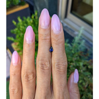 0.50 Ct. Blue Sapphire from Ceylon (Sri Lanka) Life Style