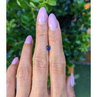 0.53 Ct. Color Change Sapphire from Ceylon (Sri Lanka) Life Style