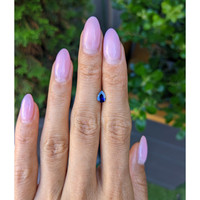 0.53 Ct. Blue Sapphire from Ceylon (Sri Lanka) Life Style