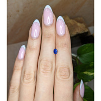 0.54 Ct. Blue Sapphire from Ceylon (Sri Lanka) Life Style