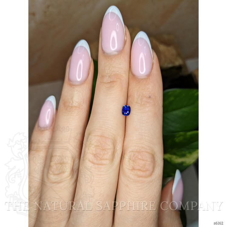 0.54 Ct. Blue Sapphire from Ceylon (Sri Lanka)