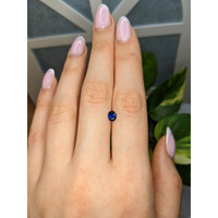 0.55 Ct. Blue Sapphire from Ceylon (Sri Lanka) Life Style