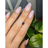 0.55 Ct. Blue Sapphire from Ceylon (Sri Lanka) Life Style