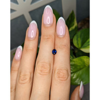 0.55 Ct. Blue Sapphire from Ceylon (Sri Lanka) Life Style