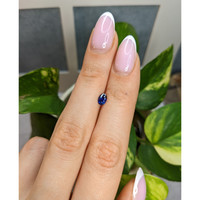 0.55 Ct. Blue Sapphire from Ceylon (Sri Lanka) Life Style