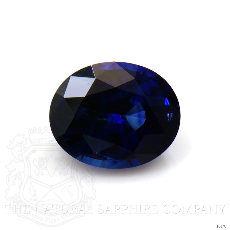 0.56 Ct. Blue Sapphire from Ceylon (Sri Lanka)