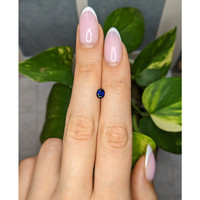 0.56 Ct. Blue Sapphire from Ceylon (Sri Lanka) Life Style