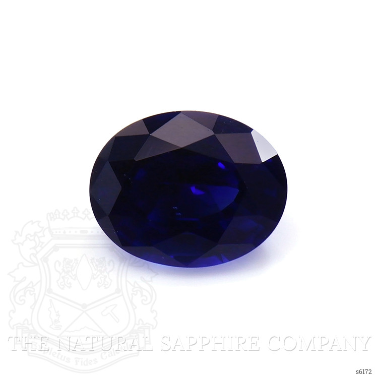 0.58 Ct. Blue Sapphire from Ceylon (Sri Lanka)