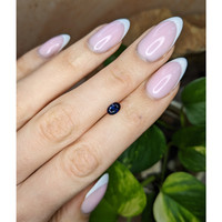 0.63 Ct. Blue Sapphire from Ceylon (Sri Lanka) Life Style
