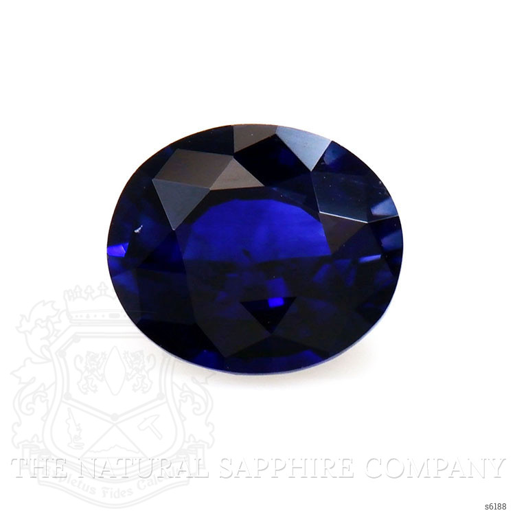 0.65 Ct. Blue Sapphire from Ceylon (Sri Lanka)