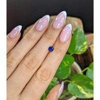 0.68 Ct. Blue Sapphire from Ceylon (Sri Lanka) Life Style