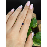 0.81 Ct. Blue Sapphire from Ceylon (Sri Lanka) Life Style
