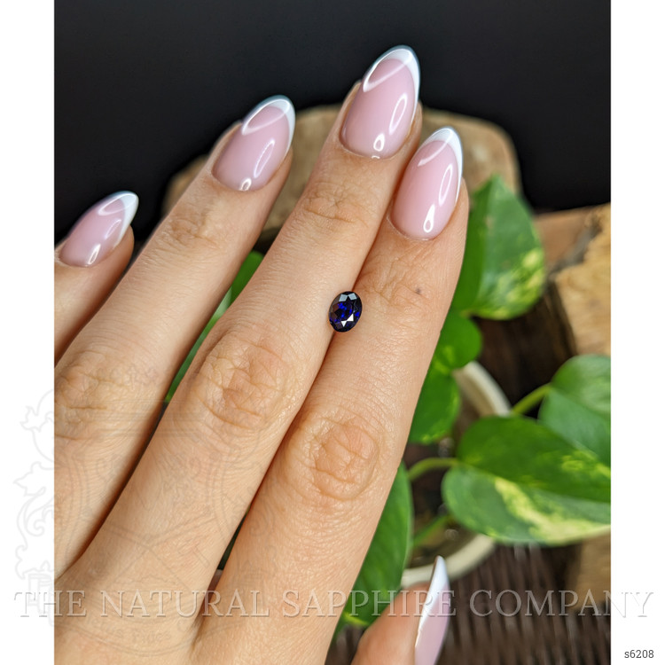 0.92 Ct. Blue Sapphire from Ceylon (Sri Lanka)