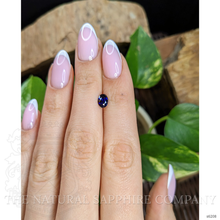 0.92 Ct. Blue Sapphire from Ceylon (Sri Lanka)