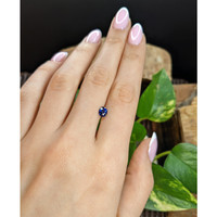 0.97 Ct. Blue Sapphire from Ceylon (Sri Lanka) Life Style