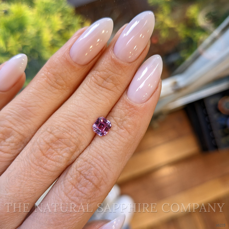 1.23 Ct. Purplish Pink Sapphire from Madagascar