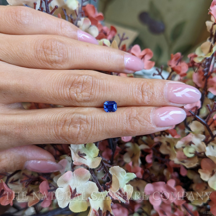 0.99 Ct. Blue Sapphire from Ceylon (Sri Lanka)