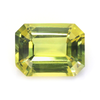2.50 Ct. Greenish Yellow Sapphire from Ceylon (Sri Lanka) Video