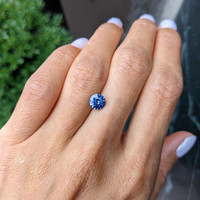 1.15 Ct. Blue Sapphire from Ceylon (Sri Lanka) Life Style