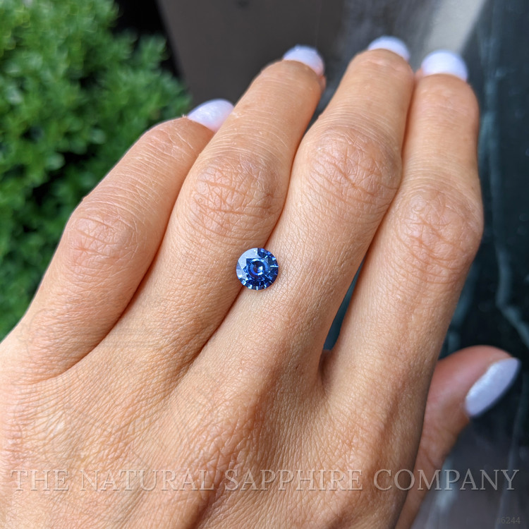 1.15 Ct. Blue Sapphire from Ceylon (Sri Lanka)