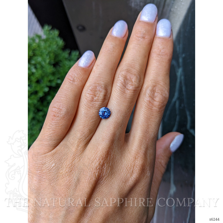 1.15 Ct. Blue Sapphire from Ceylon (Sri Lanka)