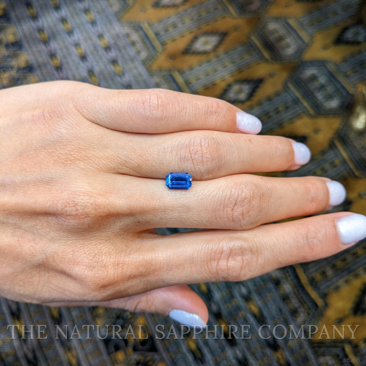 1.72 Ct. Blue Sapphire from Ceylon (Sri Lanka)