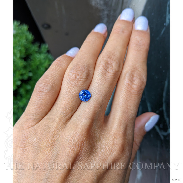 1.68 Ct. Blue Sapphire from Ceylon (Sri Lanka)