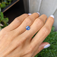 1.41 Ct. Blue Sapphire from Ceylon (Sri Lanka) Life Style