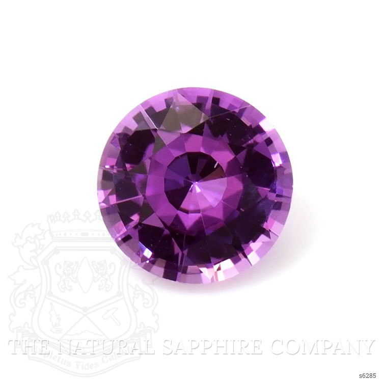 0.58 Ct. Purple Sapphire from Ceylon (Sri Lanka)