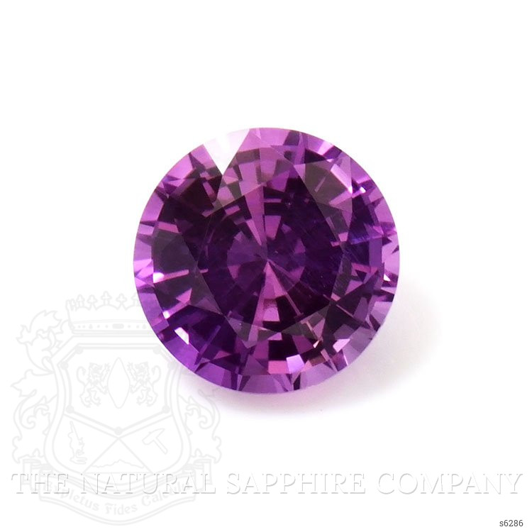 0.62 Ct. Pinkish Purple Sapphire from Ceylon (Sri Lanka)