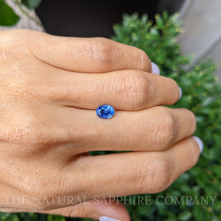 1.24 Ct. Blue Sapphire from Ceylon (Sri Lanka)