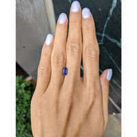 1.13 Ct. Purple Sapphire from Ceylon (Sri Lanka) Life Style