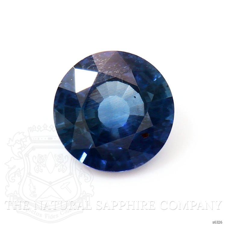 0.55 Ct. Greenish Blue Sapphire from Ceylon (Sri Lanka)