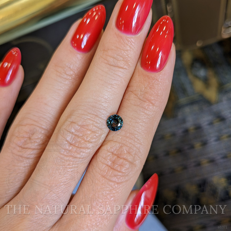 0.77 Ct. Bluish Green Sapphire from Madagascar