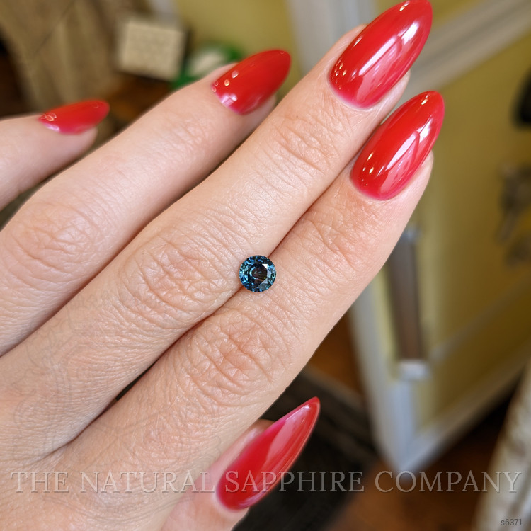 0.77 Ct. Bluish Green Sapphire from Madagascar